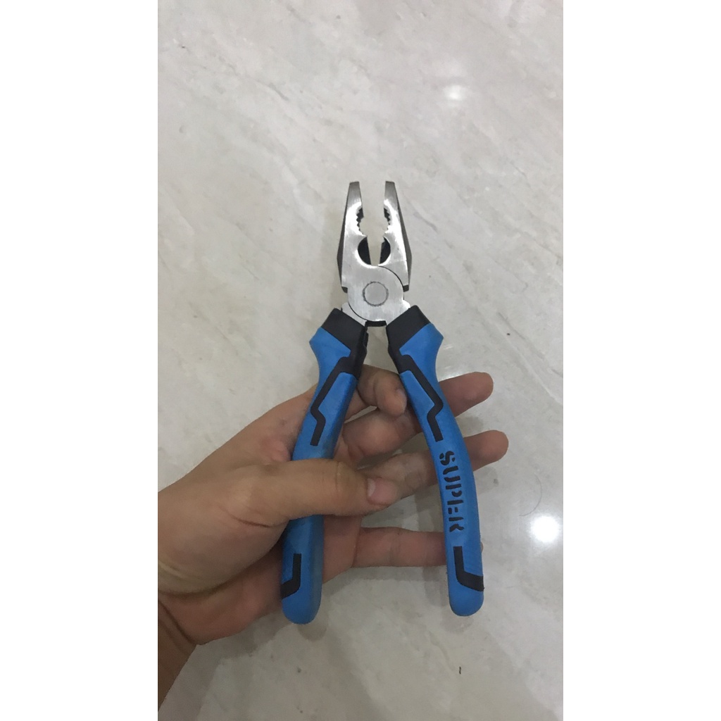 Kìm bấm Crossman Kìm điện đa năng tuốt dây điện, dây cáp