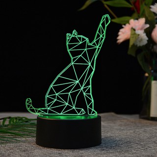 [16 màu] Đèn ngủ LED 3D trang trí
