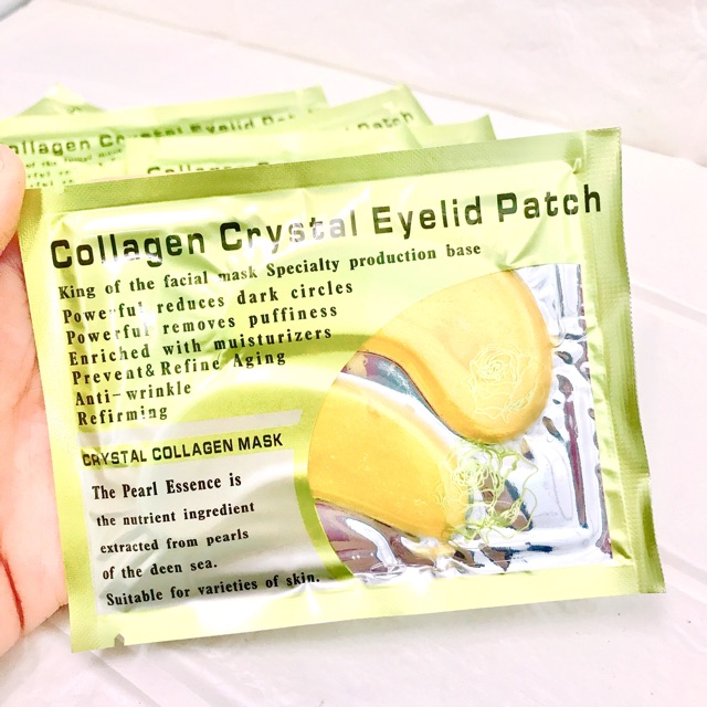 10 cặp mặt nạ mắt Collagen Crystal Eyelid Patch