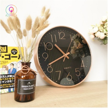 [SALE GIÁ HỦY DIỆT] Đồng hồ treo tường Quartz cao cấp kim trôi [BH 12 tháng] [Không tiếng động]