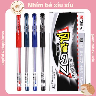 Bút viết bài quốc dân mực gel M&G 0.5mm (Đen/Đỏ/Xanh) VT313