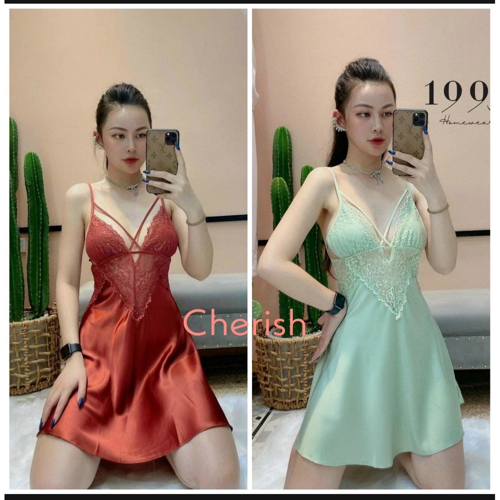 (M.78) Váy ngủ sexy cao cấp Đầm mặc nhà gợi cảm quyến rũ | BigBuy360 - bigbuy360.vn