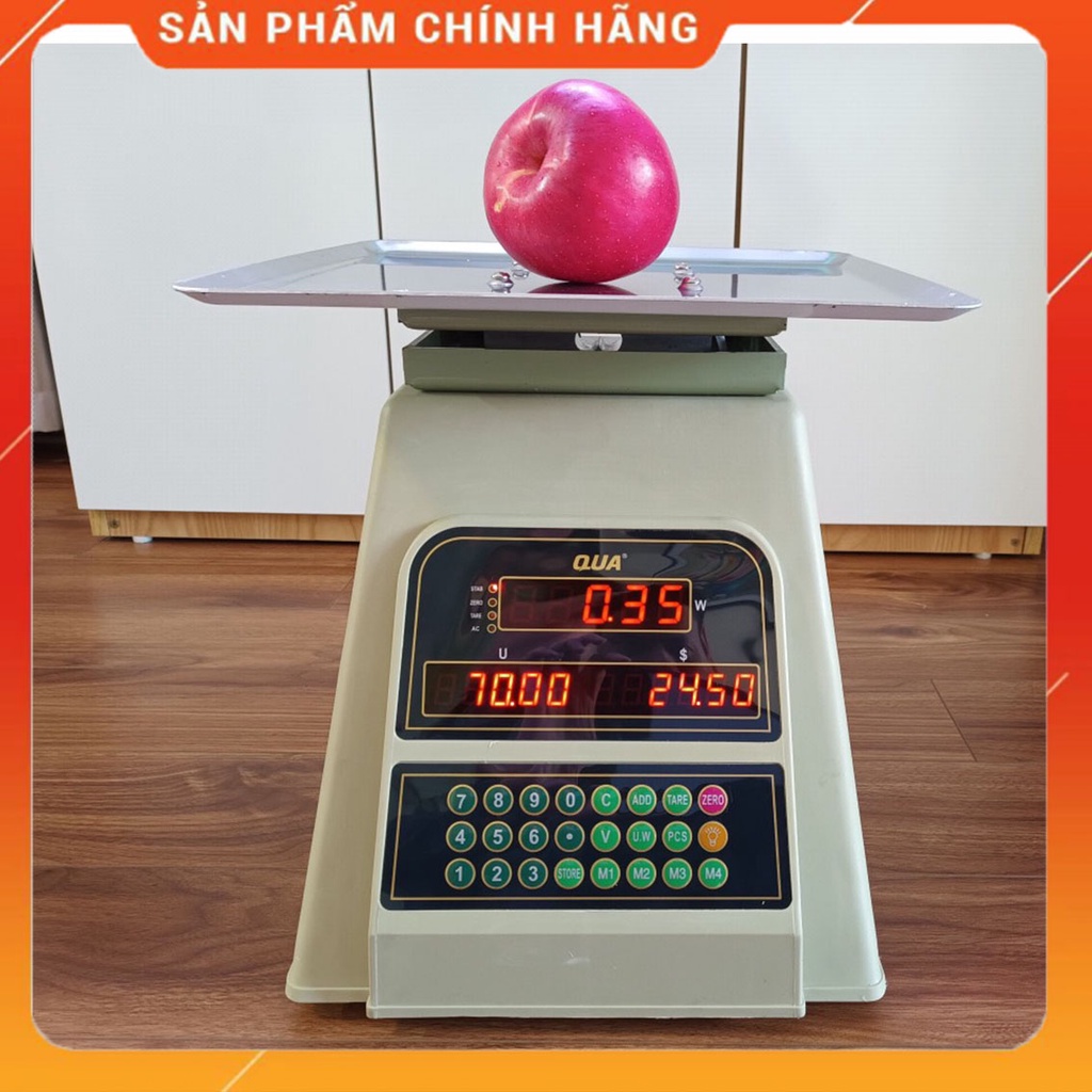 Cân Tính Tiền Điện Tử 150kg QUA Q2 Chống Nước - Bảo hành 12 Tháng