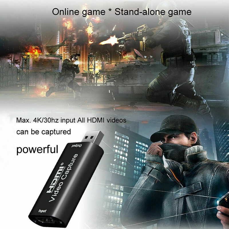 Thẻ ghi video âm thanh chuyển đổi từ HDMI sang USB 1080P để chơi game hoặc phát sóng trực tiếp | BigBuy360 - bigbuy360.vn