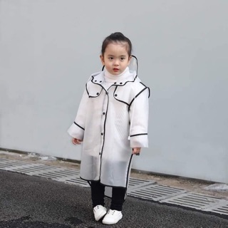 Áo mưa trong suốt cho bé