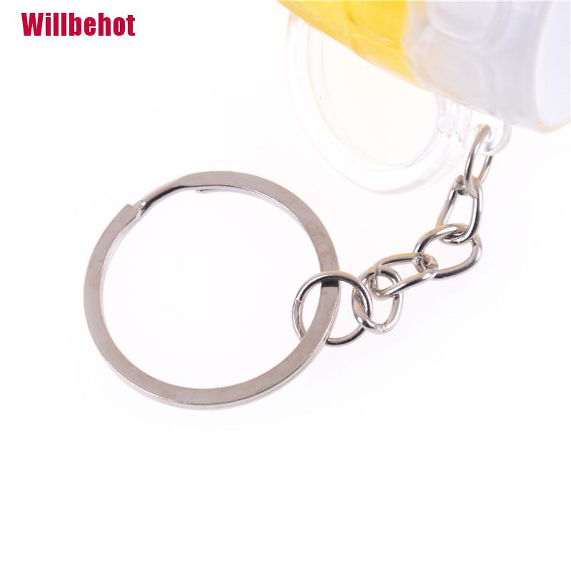 Móc Khóa Nhựa Hình Chiếc Cốc Độc Đáo