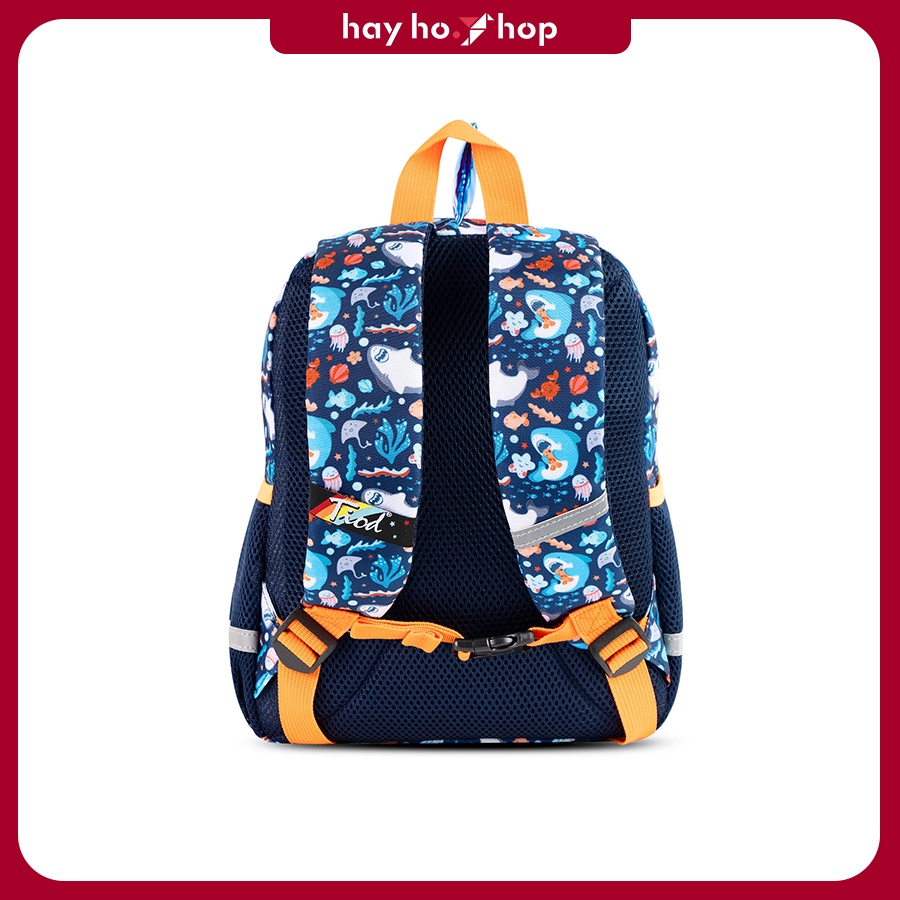 Balo mẫu giáo lớp 1 hình thú đại dương siêu nhẹ cao cấp thời trang cho bé