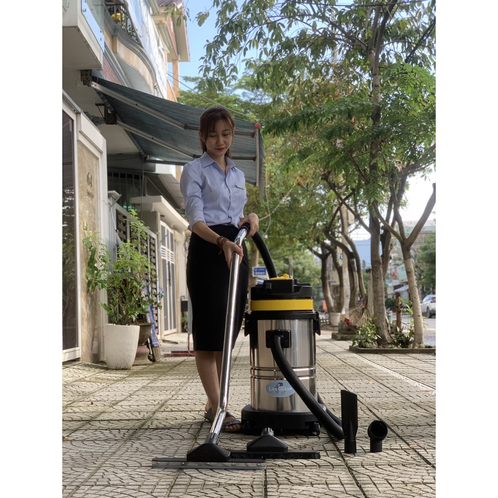 máy hút bụi công nghiệp LifeClean 30l giá rẻ LC301D