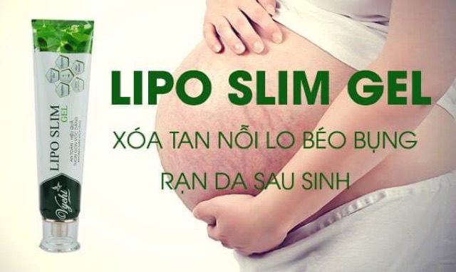 Gel tan mỡ LIPO SLIM (Vychi)-tặng kèm 50 chiếc bao tay (hàng chính hãng)