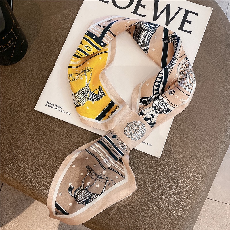 Dây Ruy Băng Lụa Thắt Nơ Cài Tóc Đa Năng