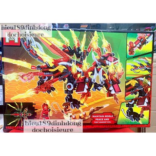 Lắp ráp xếp hình ninjago 118 : Rồng