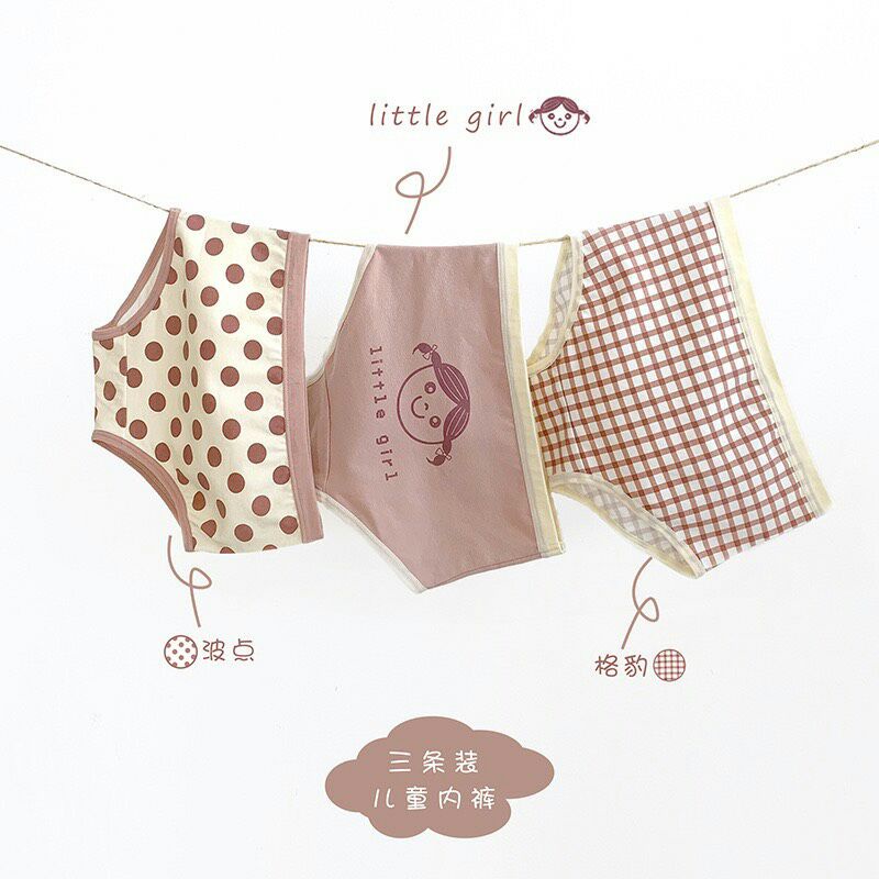 Set 6 quần chip lót đùi và tam giác cho bé (chọn size và mẫu)