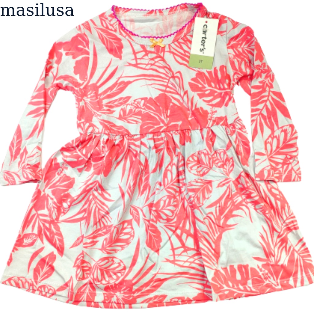 Đầm thun tay dài cho bé