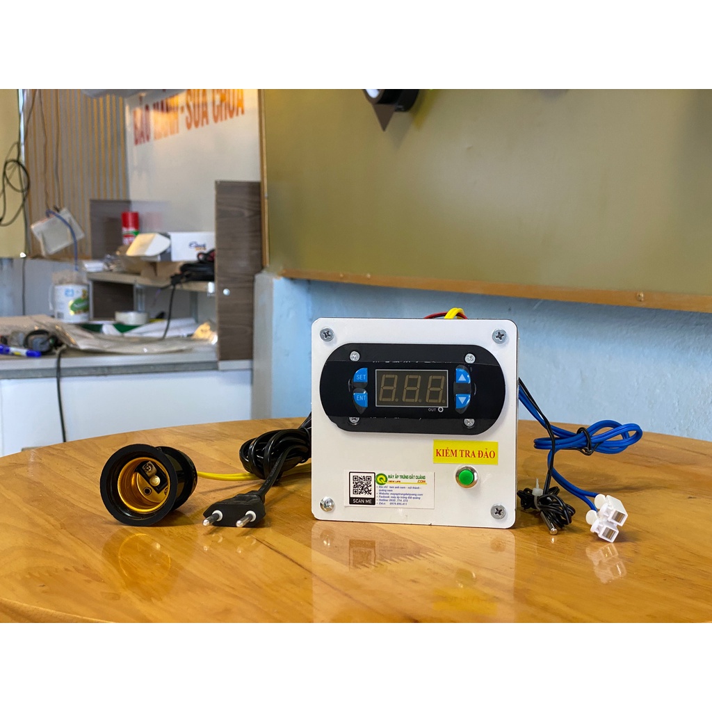 Bộ combo máy ấp 108 trứng với 2 khay đảo tự động lăn 360 độ lắp ráp chỉ trong vòng 5 phút