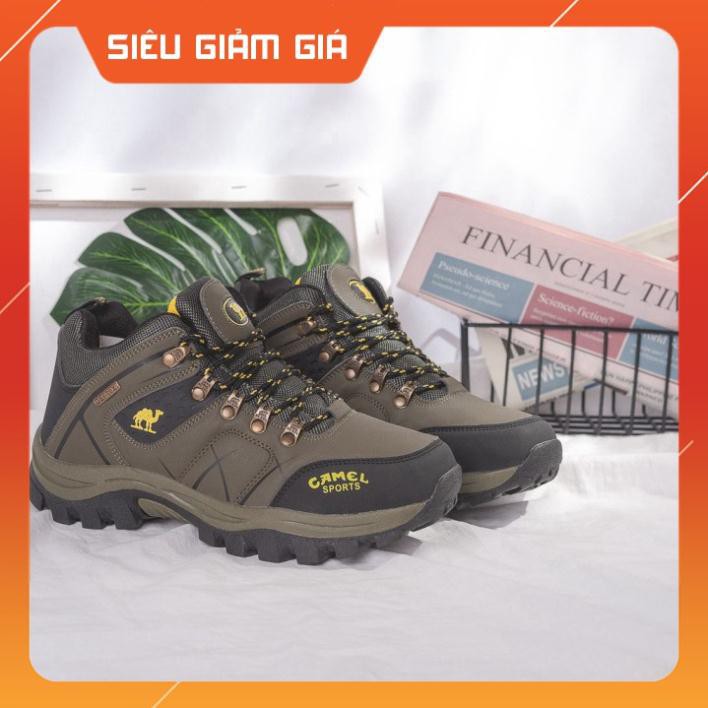 Giày Leo Núi Trekking Camel MINSU M5210 Chống Thấm Nước, Chống Trượt. Giày Thể Thao Đi Phượt Địa Hình Khó Khăn -new