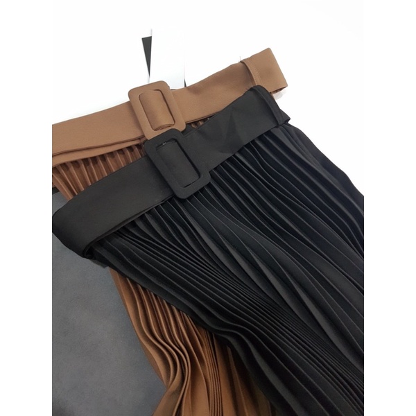 Chân váy midi xếp ly Vero | BigBuy360 - bigbuy360.vn