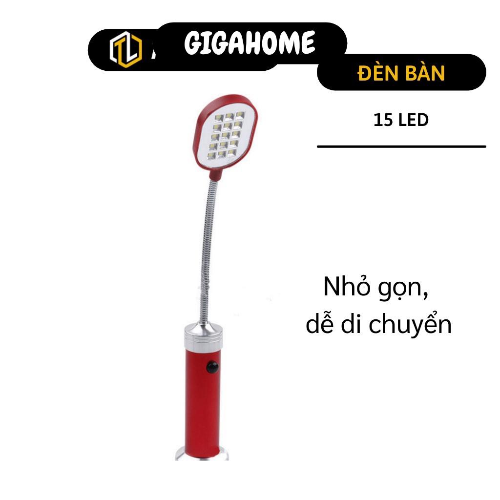 Đèn Hít Nam Châm GIGAHOME Đèn Để Bàn 15 Bóng Có Độ Bền Cao, Có Thể Uốn Cong 5455