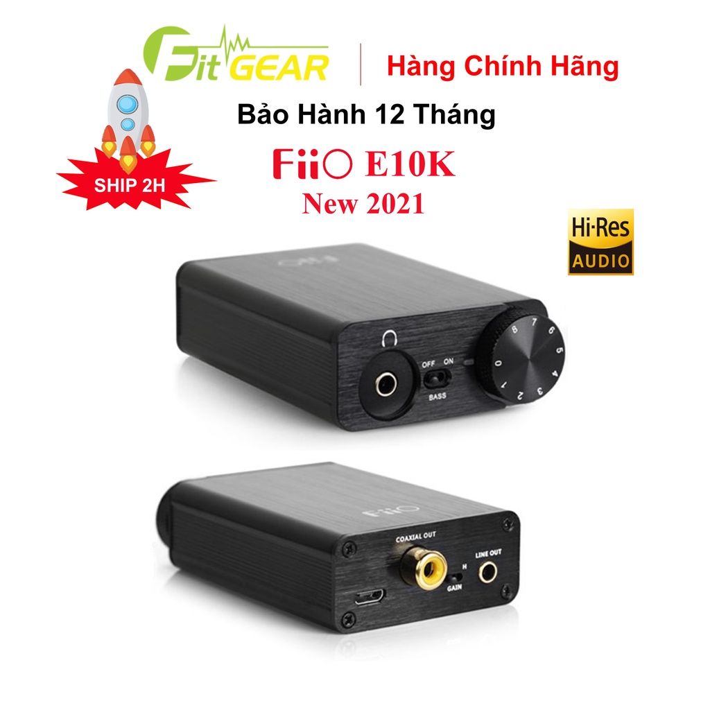 DAC/Amp Fiio E10K TypeC New 2021