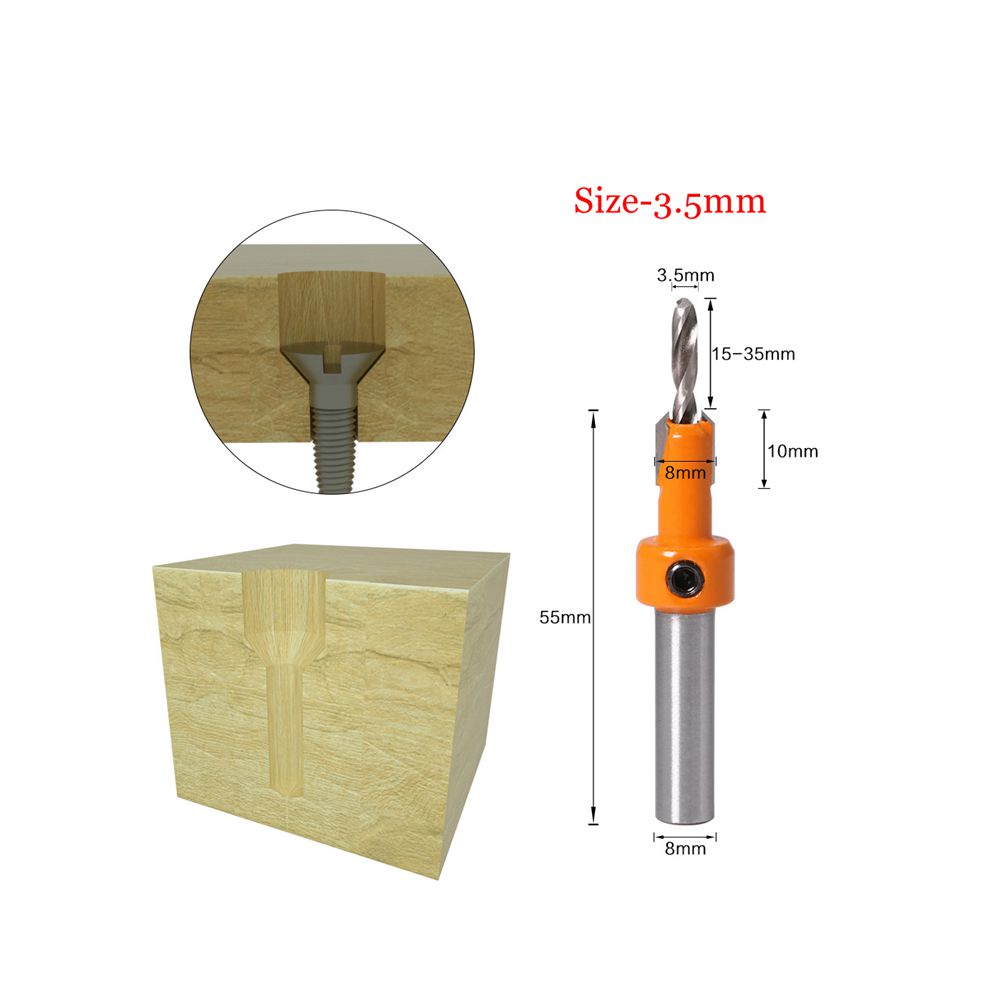 Mũi khoan gỗ hss 3mm 3.2mm 3.5mm 4mm thiết kế chuyên dụng