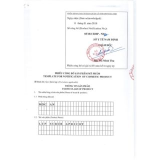 Son tẩy da môi chết Cococherry mộc an 25g