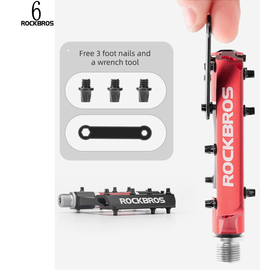 Cặp pê đan xe đạp leo núi cao cấp Rockbros