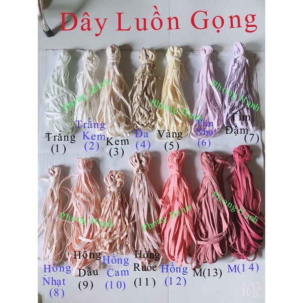 Dây Luồn Gọng Nhiều Màu (M)