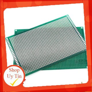 Phíp đồng đục lỗ 2 mặt pcb xanh tốt