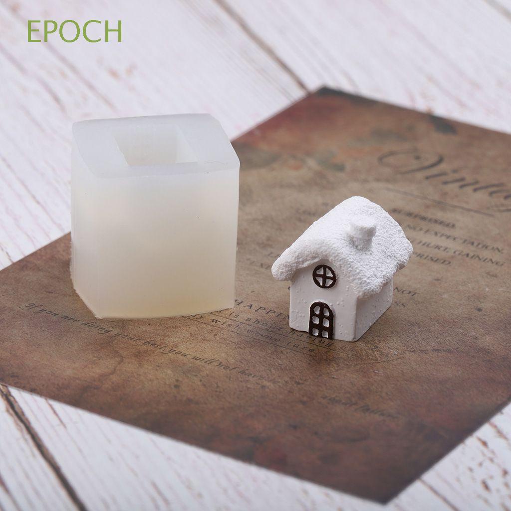 Epoch Khuôn Silicon Làm Đồ Thủ Công Hình Ngôi Nhà Sáng Tạo