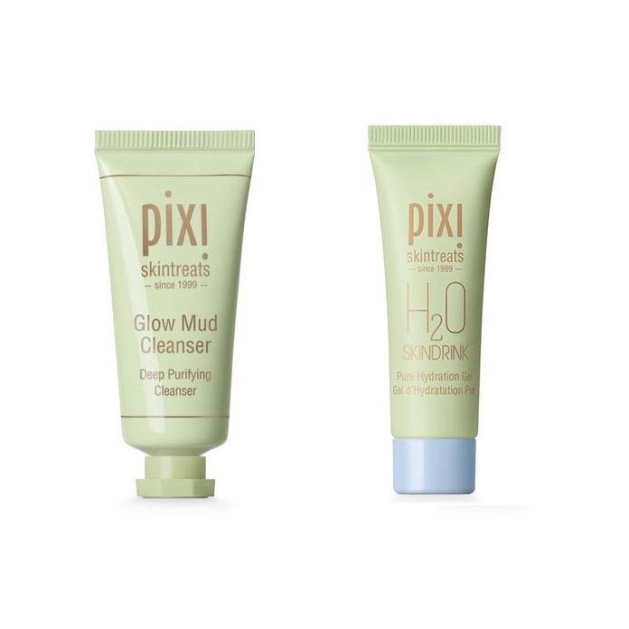 - Pixi Sữa Rửa Mặt Bùn Sạch Sâu & Gel Dưỡng Ẩm Cấp Nước Cao