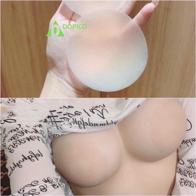 Miếng dán ngực ti silicon tàng hình siêu dính siêu thật sử dụng được nhiều lần DOPICO  D3233-4444