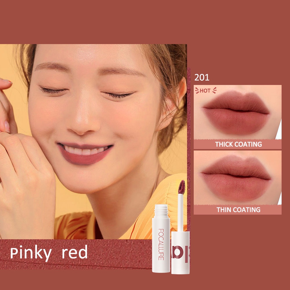 FOCALLURE Son kem lì mềm mịn son bóng 16g