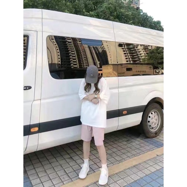 Giầy thể thao trắng có chữ đế bánh mì thời trang Nahada Shop