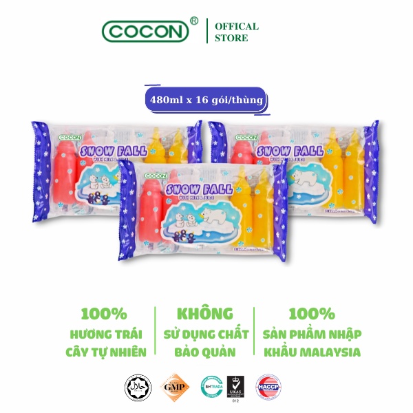 Combo 3 Gói Kem Đá Cocon SnowFall
