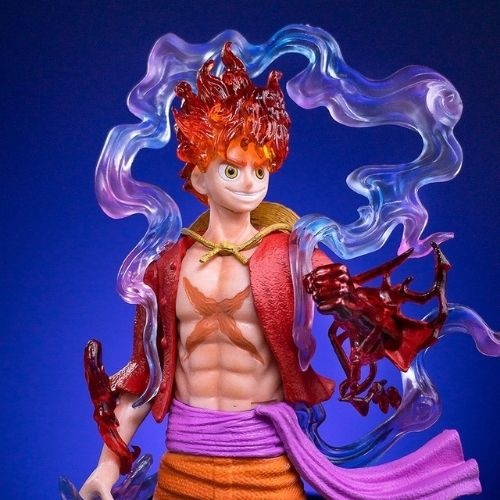 Mô hình One Piece Luffy gear 5 CLOUD STORE cao 21cm, nhân vật anime, figure one piece