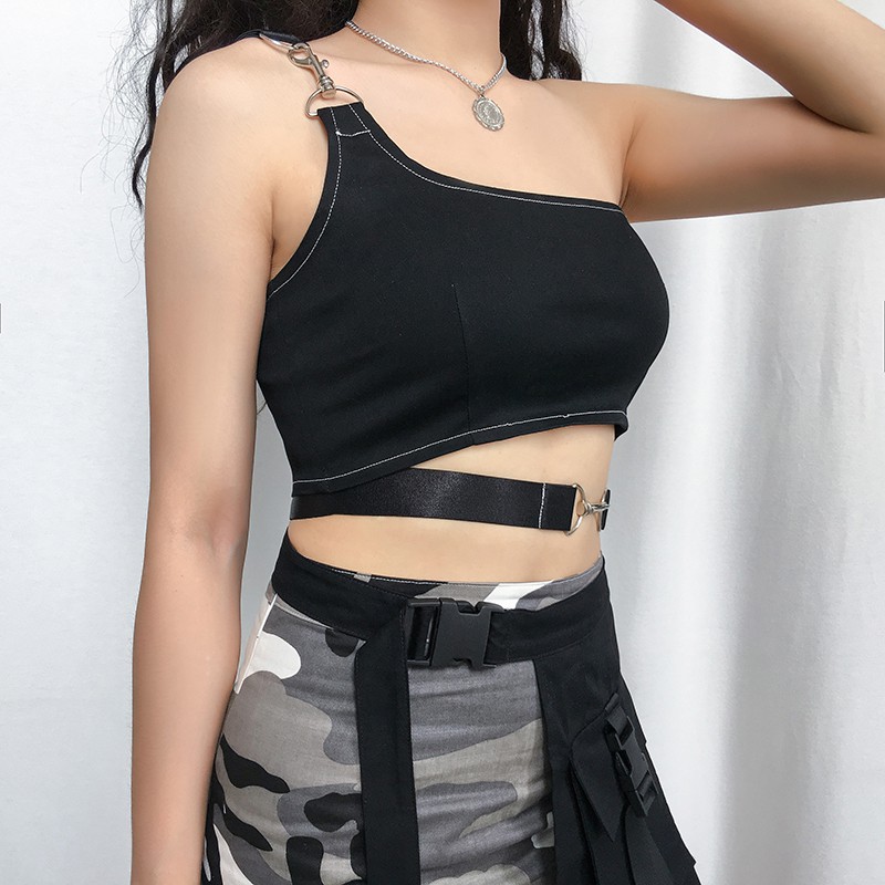Áo croptop ôm body hở vai quyến rũ | BigBuy360 - bigbuy360.vn