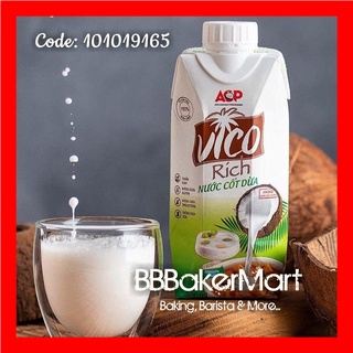 330ML - Nước cốt dừa VICO 16-19% béo - Hộp 330ml
