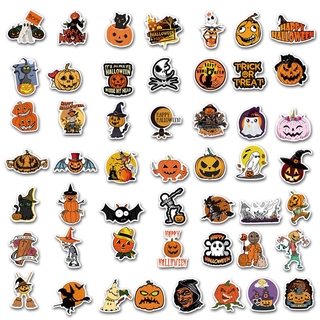 Bộ 50 Sticker Dán Trang Trí Halloween