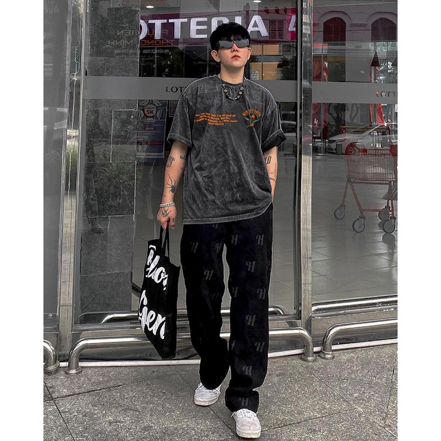 Áo thun Unisex ATTACK Wash Tee phông nam nữ tay lỡ oversize form rộng | BigBuy360 - bigbuy360.vn