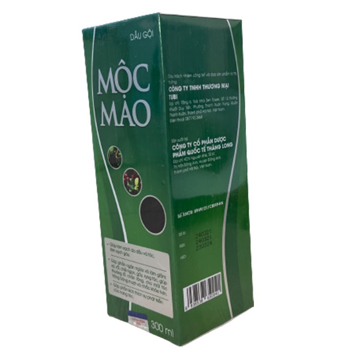 Dầu Gội Mộc Mao hỗ trợ làm sạch da đầu , chai 300ml , Cvspharmacy