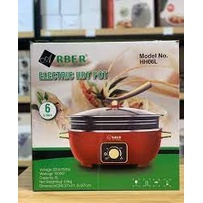 NỒI LẨU ĐIỆN ĐA NĂNG HH06LRED HÀNG CAO CẤP CỦA ARBER BẢO HÀNH 12 THÁNG