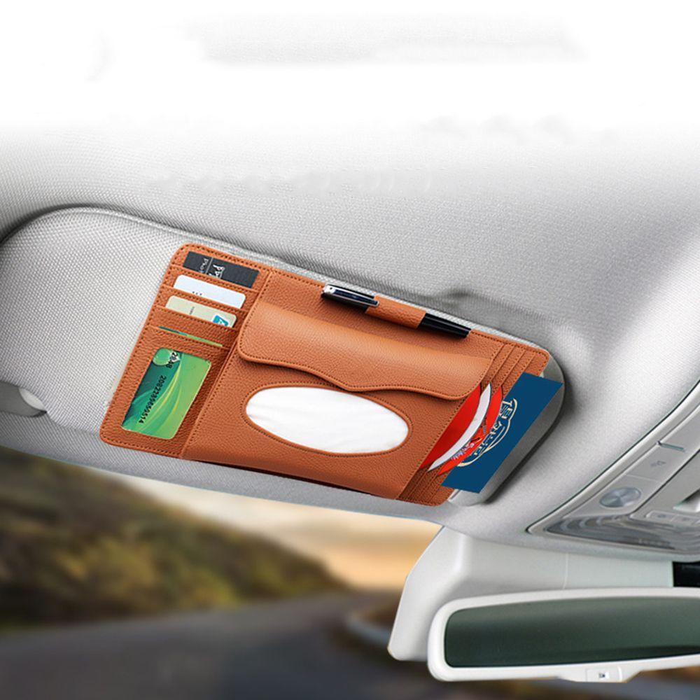 Túi Đựng Đĩa CD DVD Gắn Tấm Che Nắng Xe Hơi Gọn Gàng Đa Năng