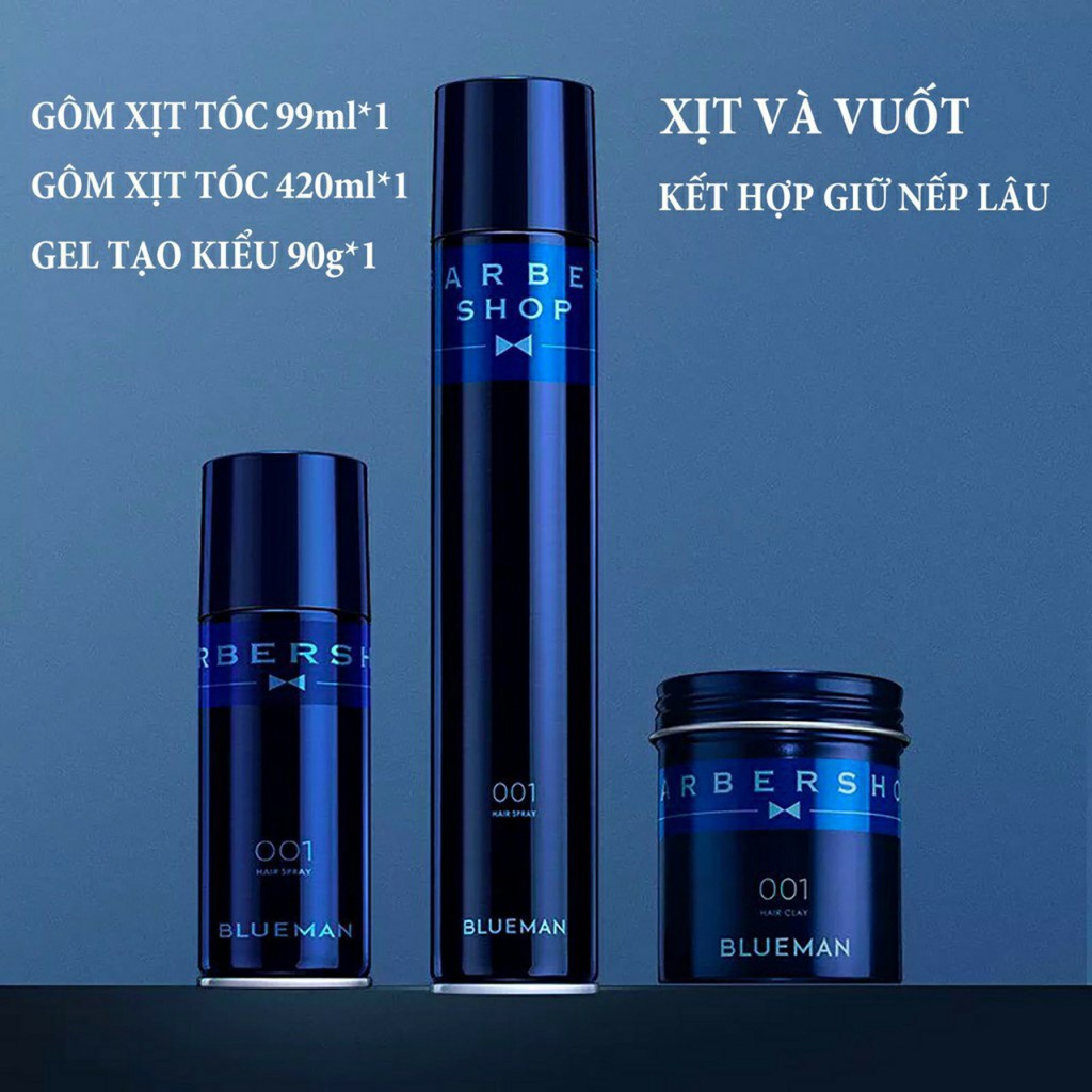 GEL TẠO KIỂU TÓC NAM BLUEMAN