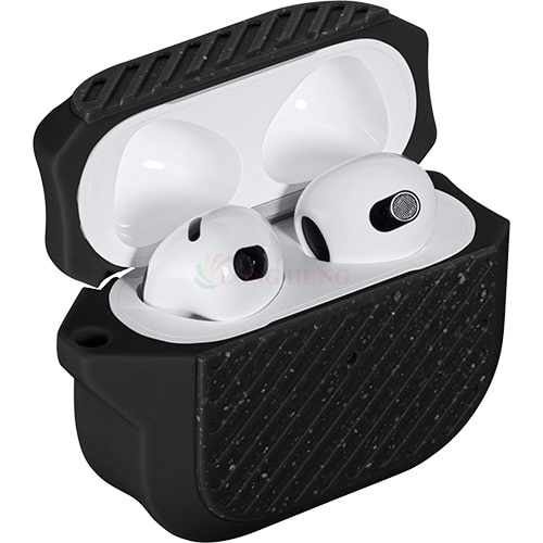 Bao Silicone chống sốc hỗ trợ sạc không dây Laut Capsule IMPKT AirPods 3 L_AP4_CA - Hàng chính hãng - Thiết kế chắc chắn