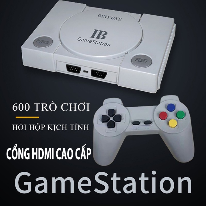  Máy chơi game điện tử 4 nút 600 trò chơi IB Gamestation (cổng kết nối HDMI) - Dễ Sử Dụng | BigBuy360 - bigbuy360.vn