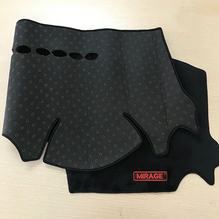 Thảm taplo nhung Mirage 2015 - 2021, nhung lông cừu có chống trượt