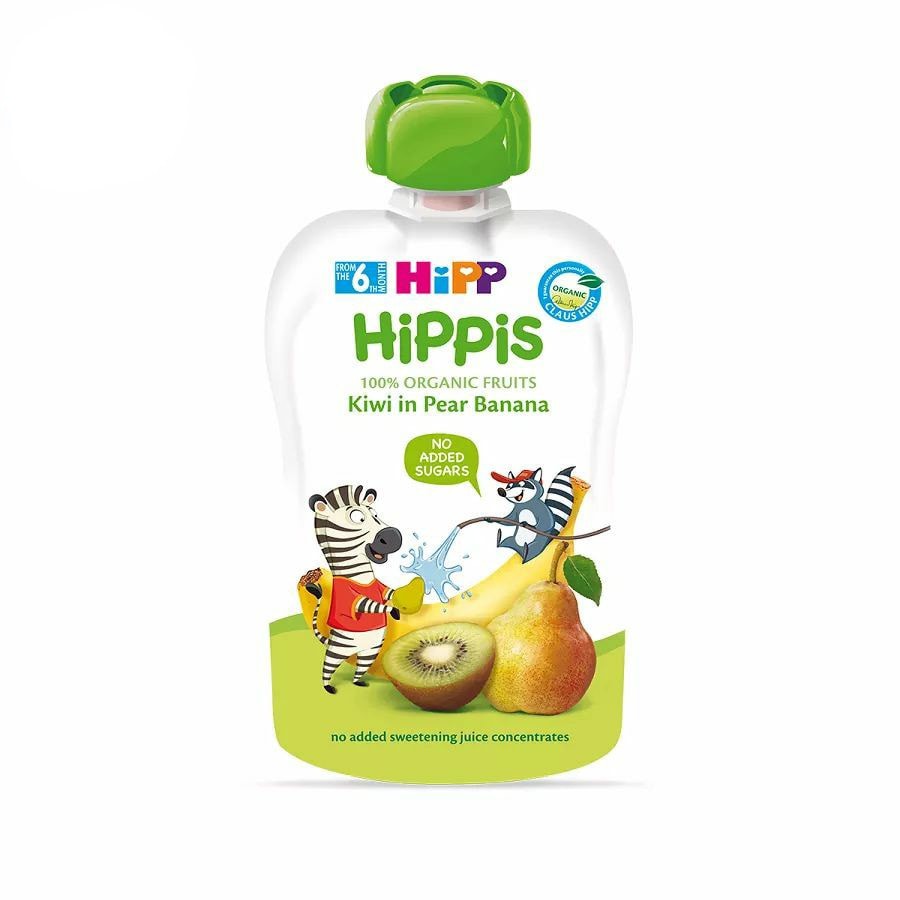(mẫu mới)TRÁI CÂY NGHIỀN HỮU CƠ HIPPIS ORGANIC CHO BÉ TỪ 4 THÁNG
