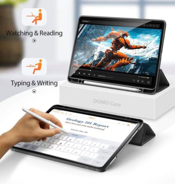 Bao iPad DUX DUCIS DOMO cho iPad Pro M1/ 11 2020/ Air 1 / Air 2 / Air 4 10.9/ 12.9 2020/ 10.2/ 10.5/ 9.7