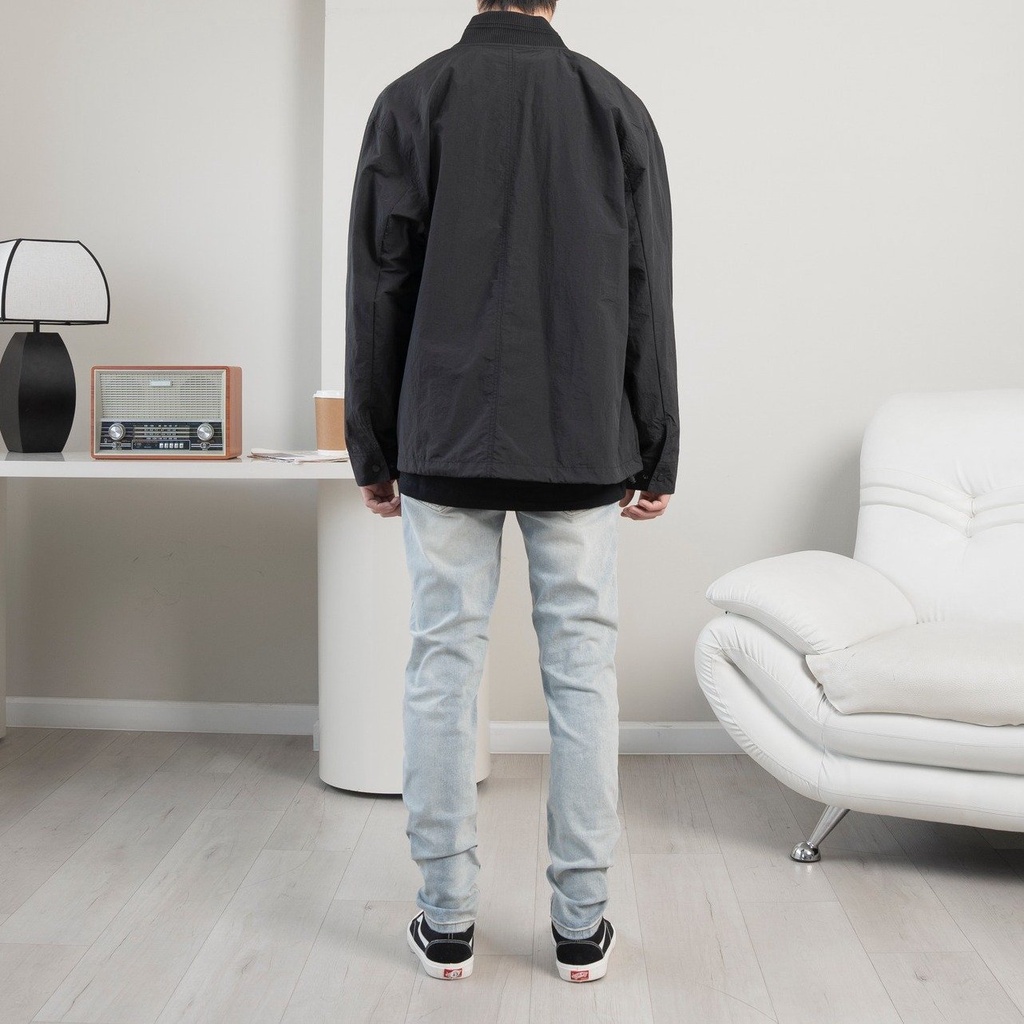 Quần jean nam rách gối màu xanh sáng streetwear, quần bò cao cấp, cá tính, form slim, chất vài mềm mịn, dáng chuẩn