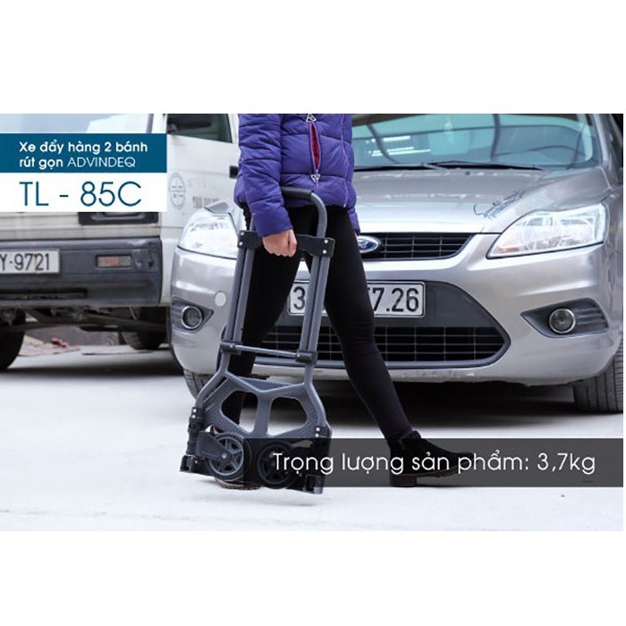 Xe đẩy hàng 2 bánh rút gọn ADVINDEQ TL-85C