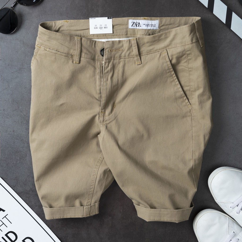 [Mã SKAMA06 giảm 8% TỐI ĐA 50K đơn250K] Quần Short Kaki Nam Chất Co Giãn Mềm Xịn | BigBuy360 - bigbuy360.vn